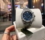 Audemars Piguet replica swiss movement Lady 37mm Blue Dial Japan Quartz Movement Watch